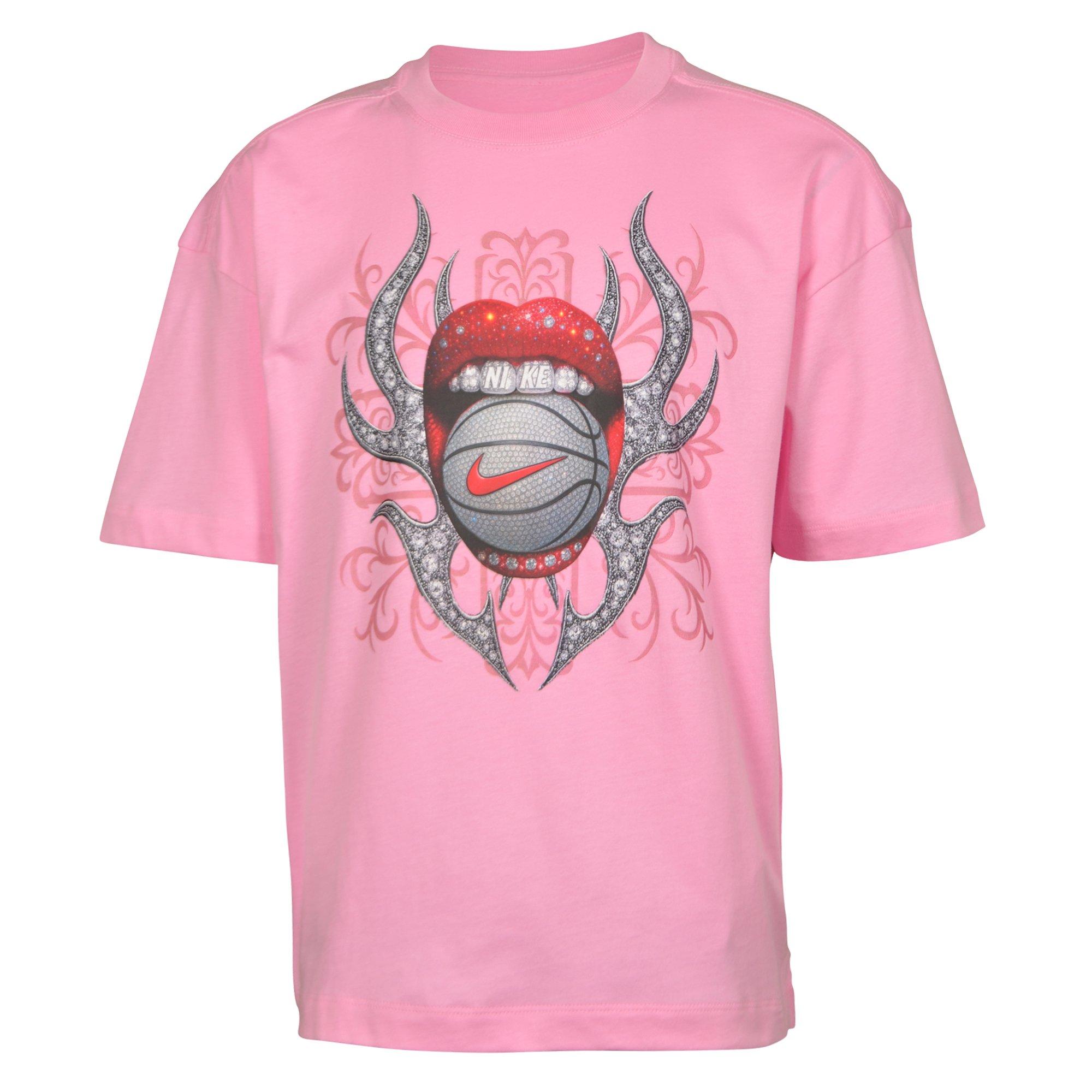 FA26 GLAM DUNK OVERSIZED TEE - PINK